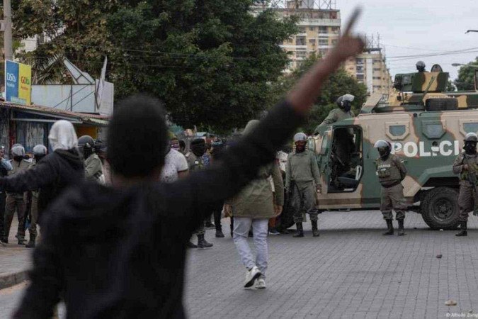 mocambique-africa-manifestacao Protestos em Moçambique